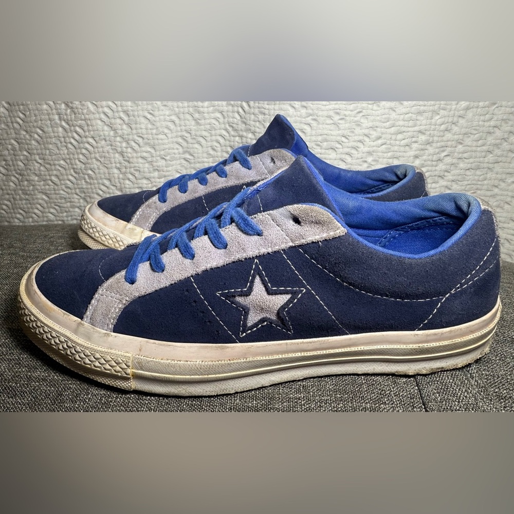 Converse One Star Eclipse Twilight Suede Sample Sneakers Blue 7M / 8.5W